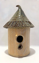 Load image into Gallery viewer, BirdHouse - The Strawhouse Ceramic Cottage
