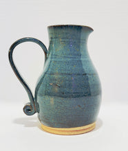 Load image into Gallery viewer, Medium Pitcher - Alberta Blue over Speckle Clay
