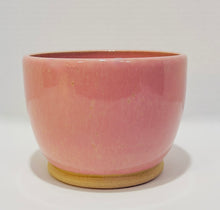 Load image into Gallery viewer, Noodle Bowl - 5&quot; Pink over Buff Stoneware

