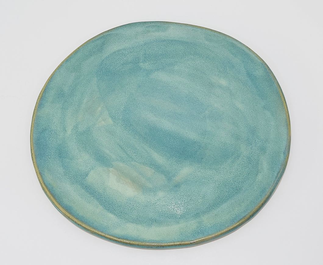 Plates - Various Colours on Buff Stoneware