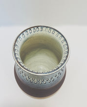 Load image into Gallery viewer, Vase - Ivory Glaze over Coffee Clay Stoneware
