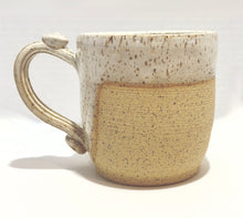 Load image into Gallery viewer, Dachshund Mug - Creamy White over Speckled Stoneware 14oz
