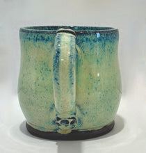 Load image into Gallery viewer, Creamy Sage over Coffee Clay 14oz
