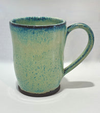 Load image into Gallery viewer, Creamy Sage over Coffee Clay 16oz
