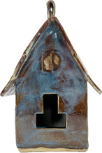 Load image into Gallery viewer, BirdHouse - Blue Medievil Barnhouse
