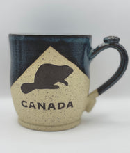 Load image into Gallery viewer, Canada Beaver in Alberta Blue - Speckle Clay 14oz