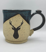 Load image into Gallery viewer, Stag Head in Alberta Blue - Speckle Clay 14oz