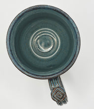 Load image into Gallery viewer, Stag Head in Alberta Blue - Speckle Clay 14oz