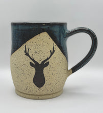 Load image into Gallery viewer, Stag Head in Alberta Blue - Speckle Clay 12oz