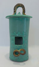 Load image into Gallery viewer, BirdHouse - Weathered Bronze Ceramic Cottage
