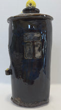 Load image into Gallery viewer, BirdHouse - Deep Blue Ceramic Cottage
