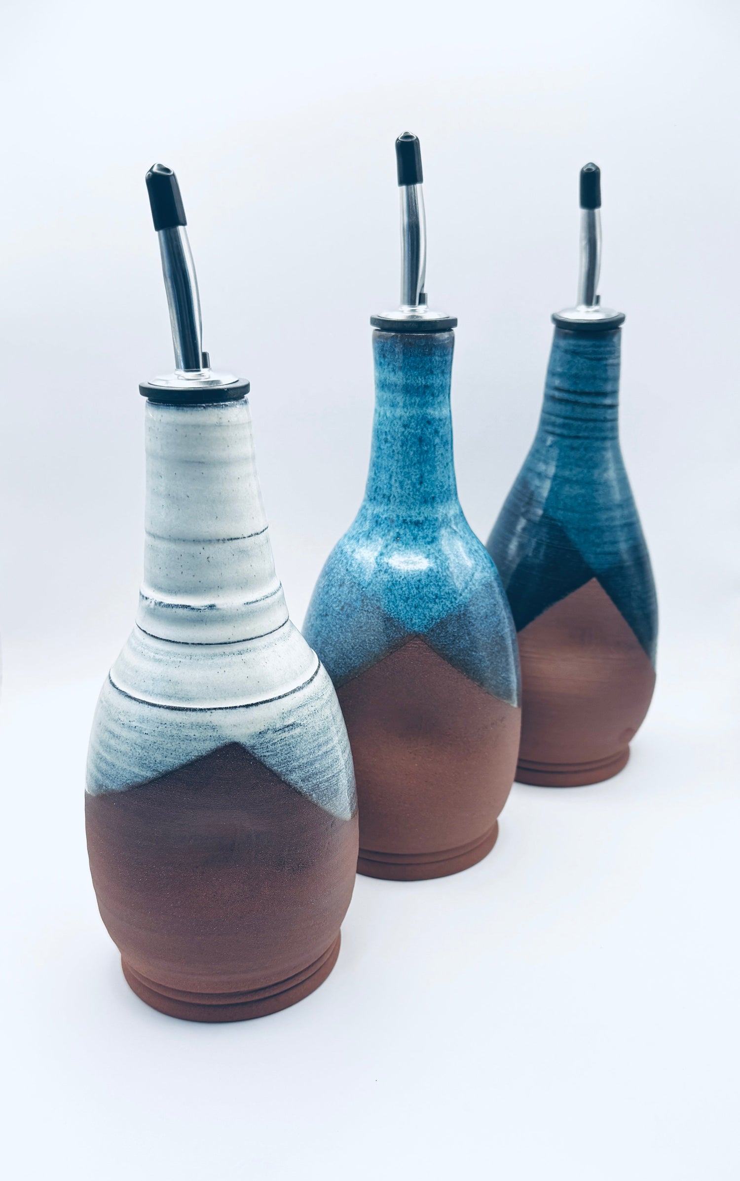 Oil Decanters & Bottles