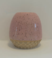 Load image into Gallery viewer, Vase - Pink Glaze Speckled Stoneware Ceramic
