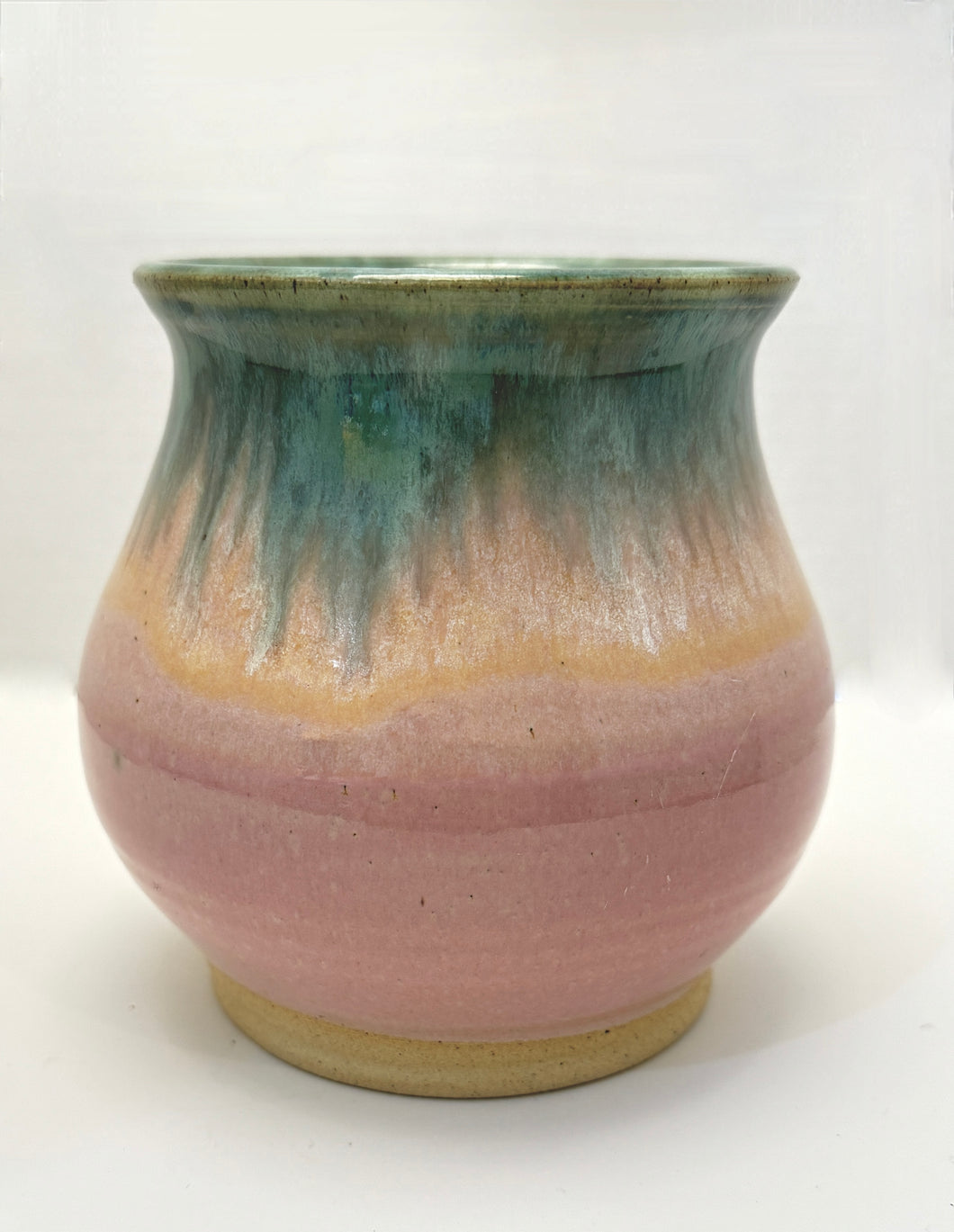 Vase - Pink Glaze over Speckle Clay Stoneware (Copy)