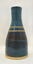 Load image into Gallery viewer, Vase - Alberta Blue over Buff Clay Stoneware
