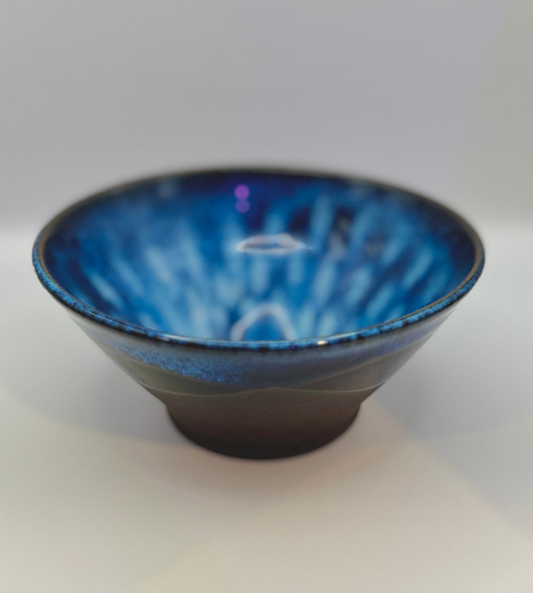 Frozen Pond Blue Bowl - 6.5