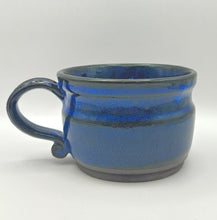 Load image into Gallery viewer, Cobalt Blue over Coffee Clay - 10oz
