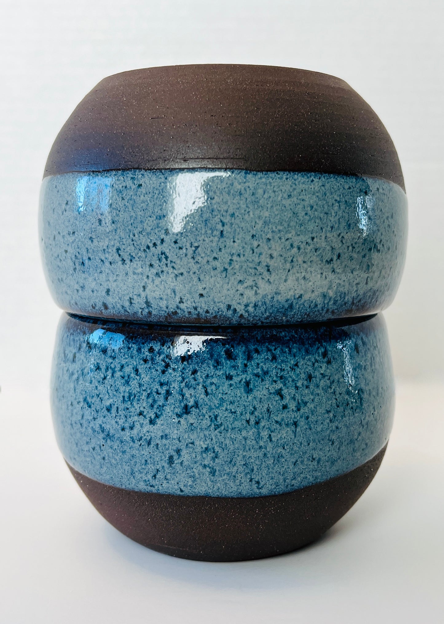 Dusty Blue Bowls - 3h" x 4w"